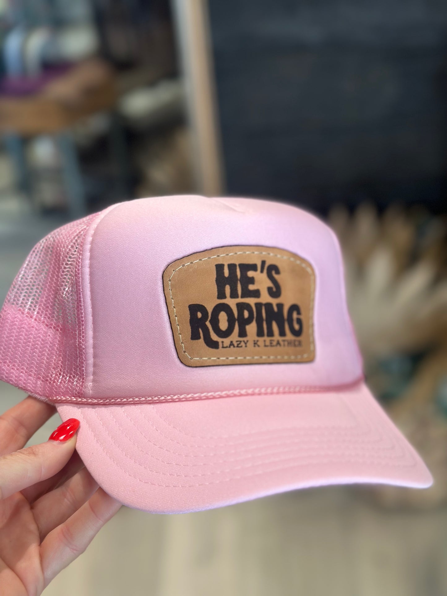 “He’s Roping” cap