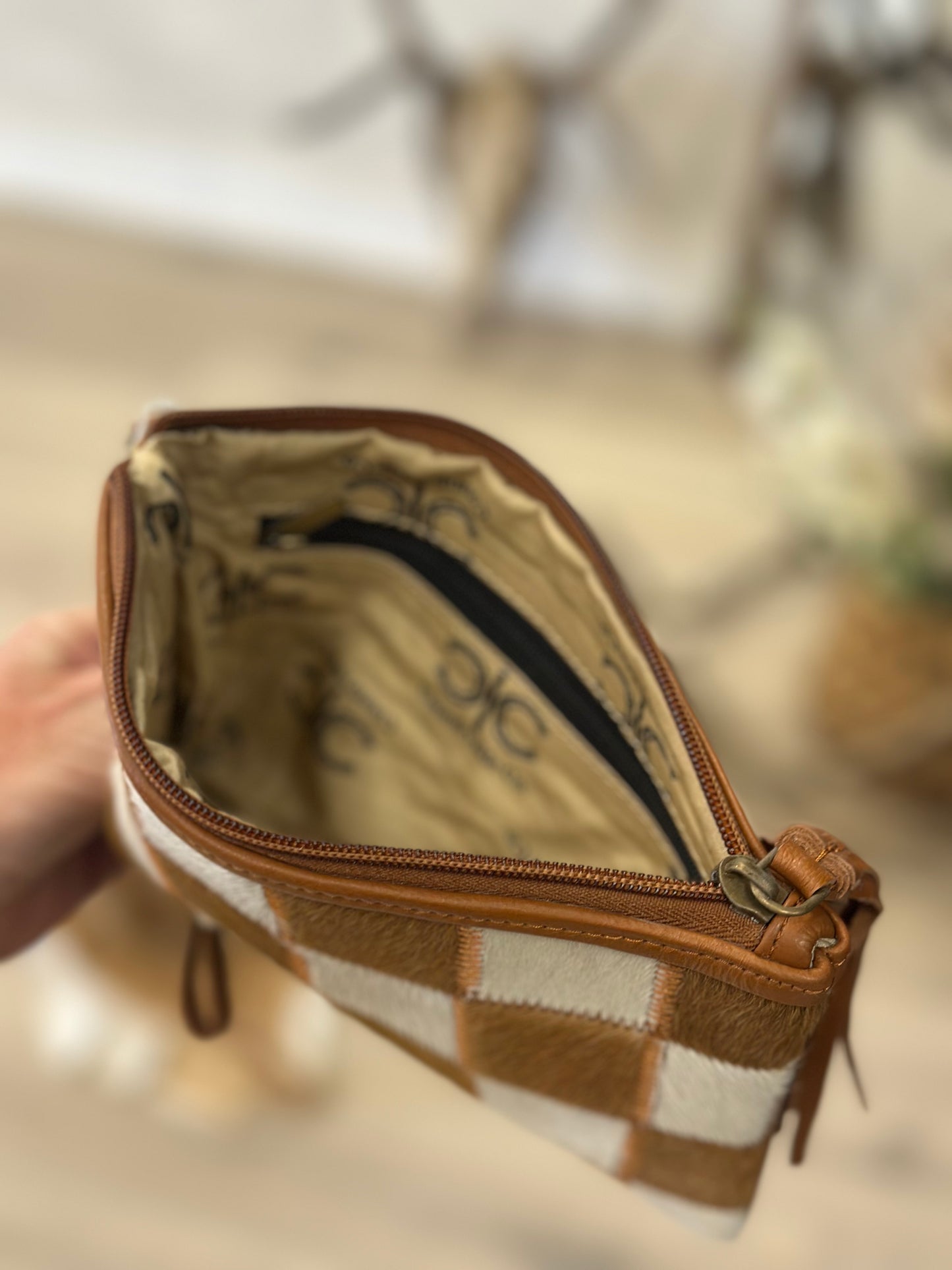 The Stockdale wristlet pouch