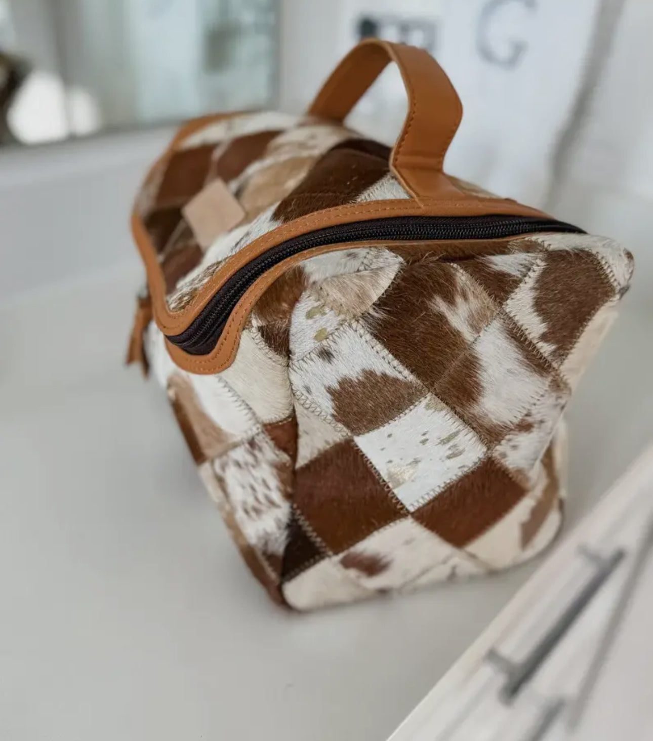 Boho luxe toiletry bag