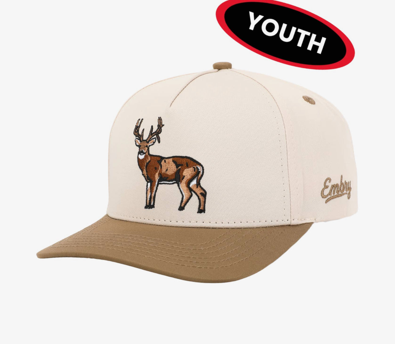 YOUTH embry Buck two tone canvas hat
