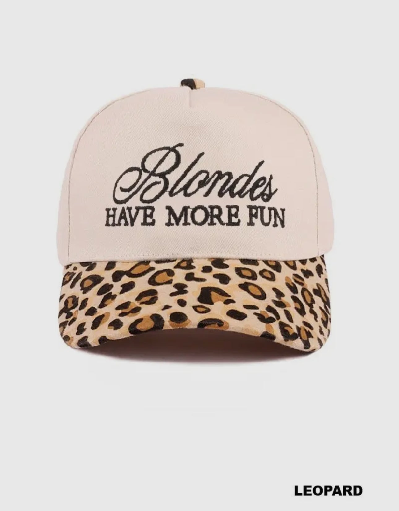 Blondes have more fun cap