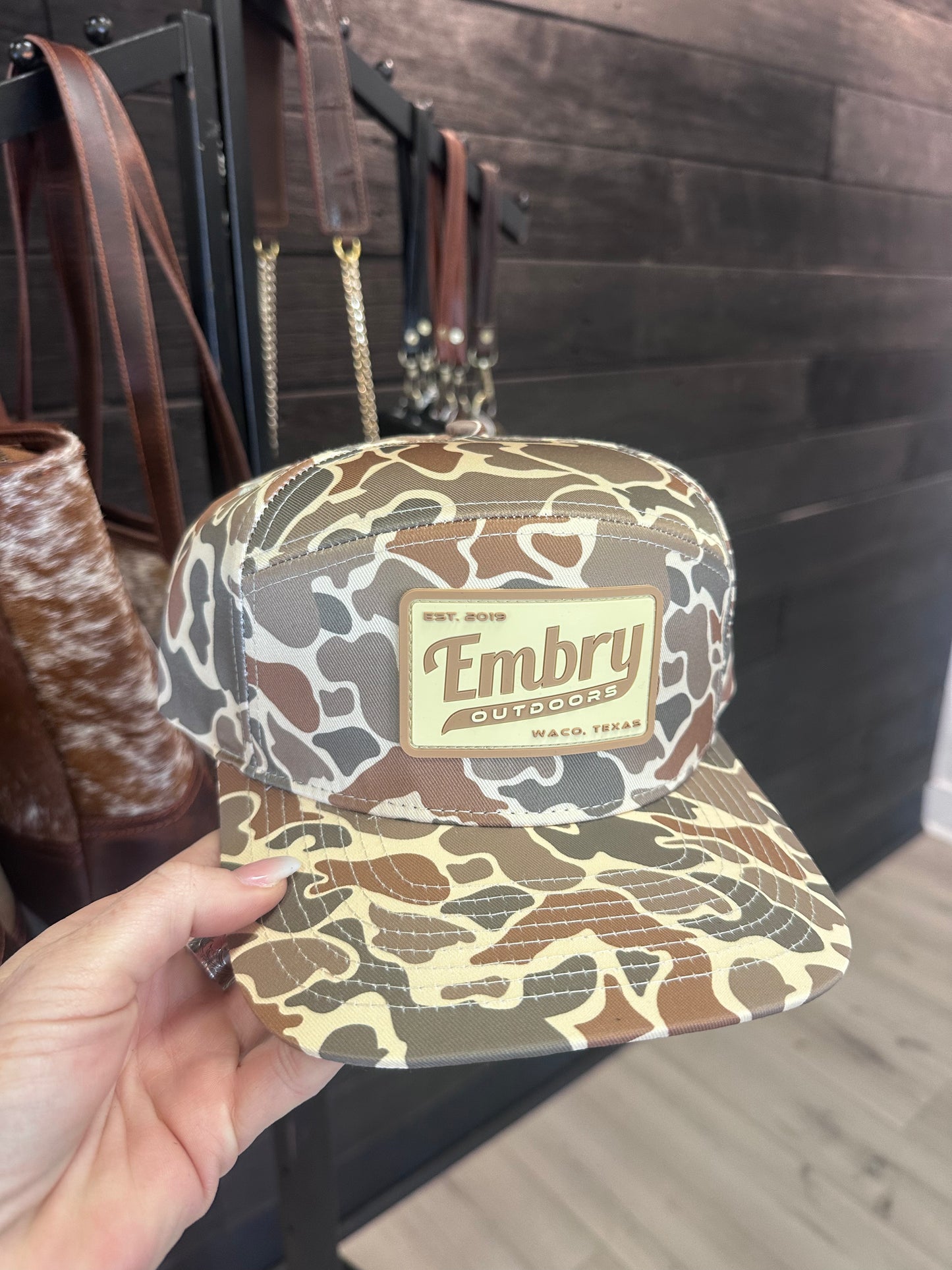 Embry desert duck camo 6 panel