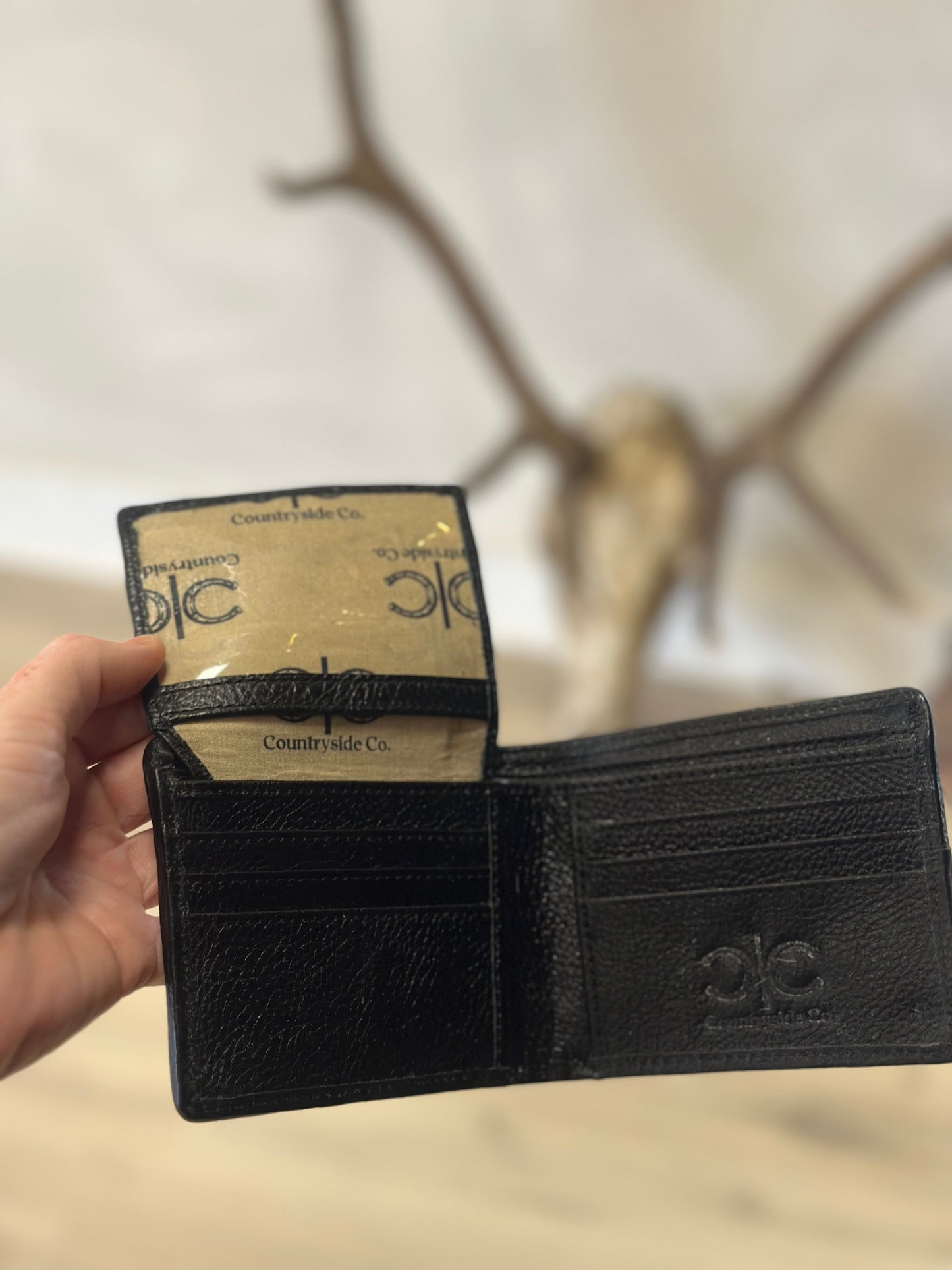 The Westin checkered wallet