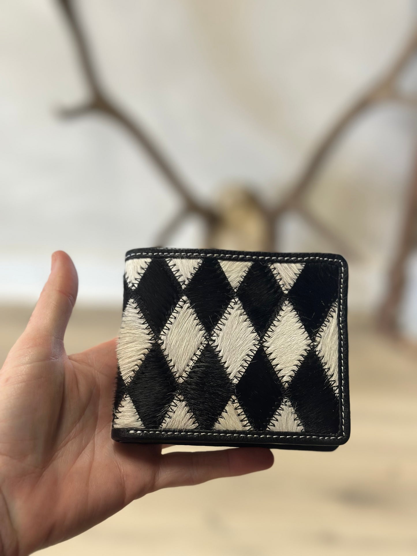 The Westin checkered wallet