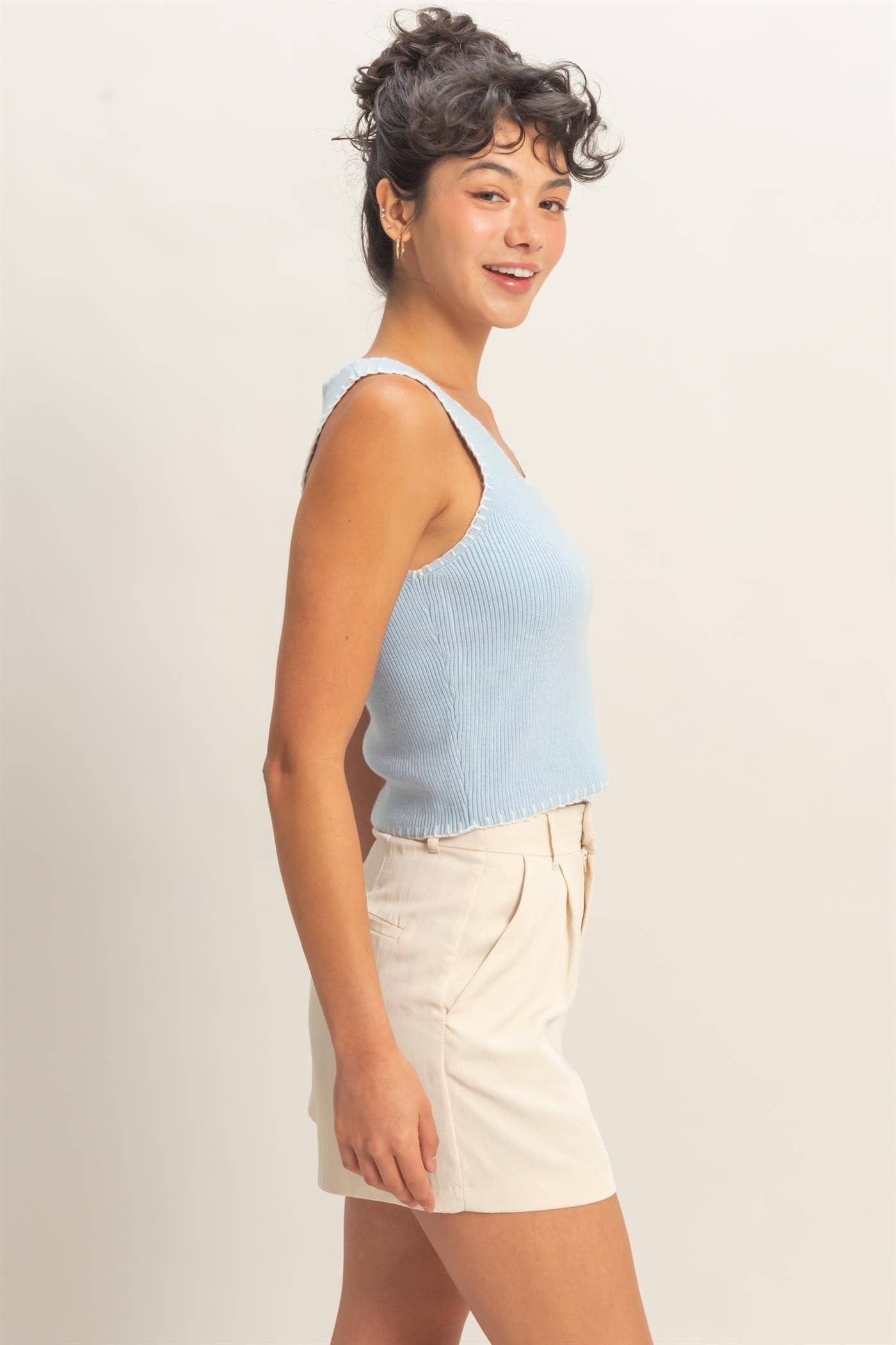 Bimini Ribbed Tank Top