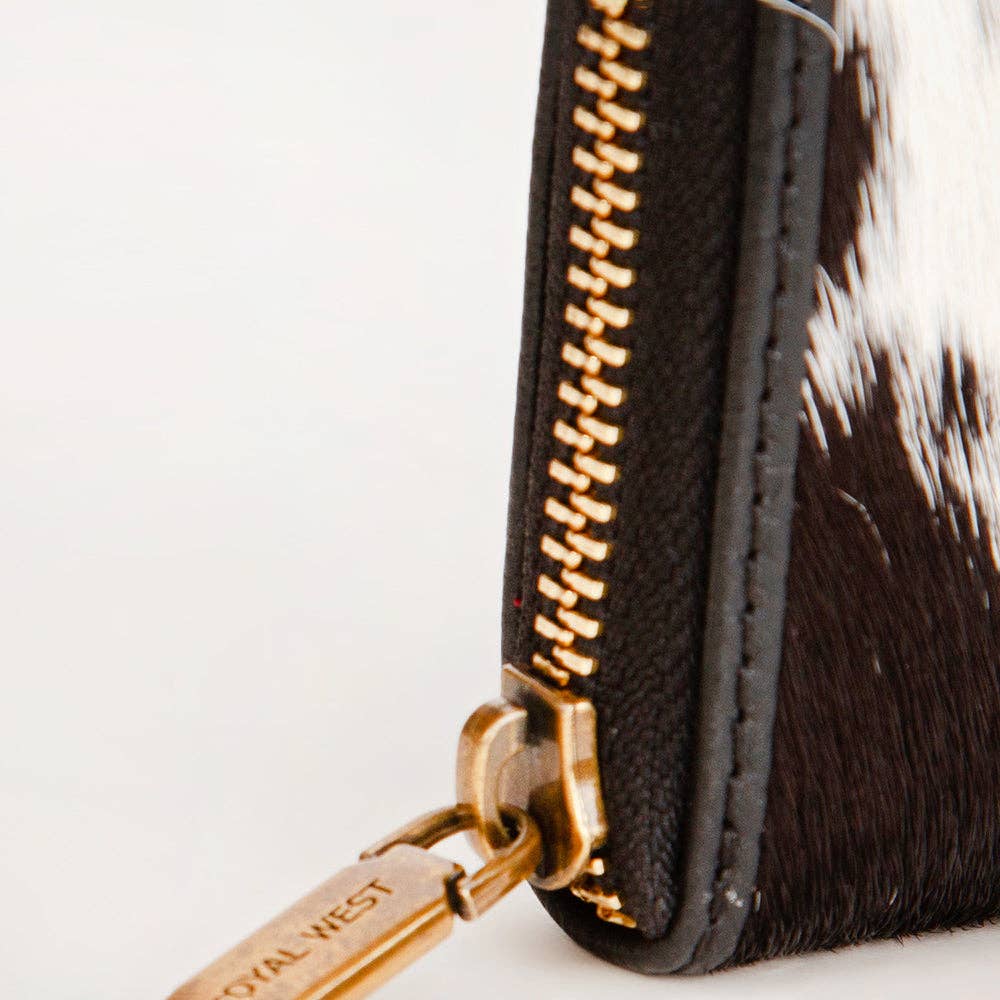 Ranch Road Cowhide Jewelry Case