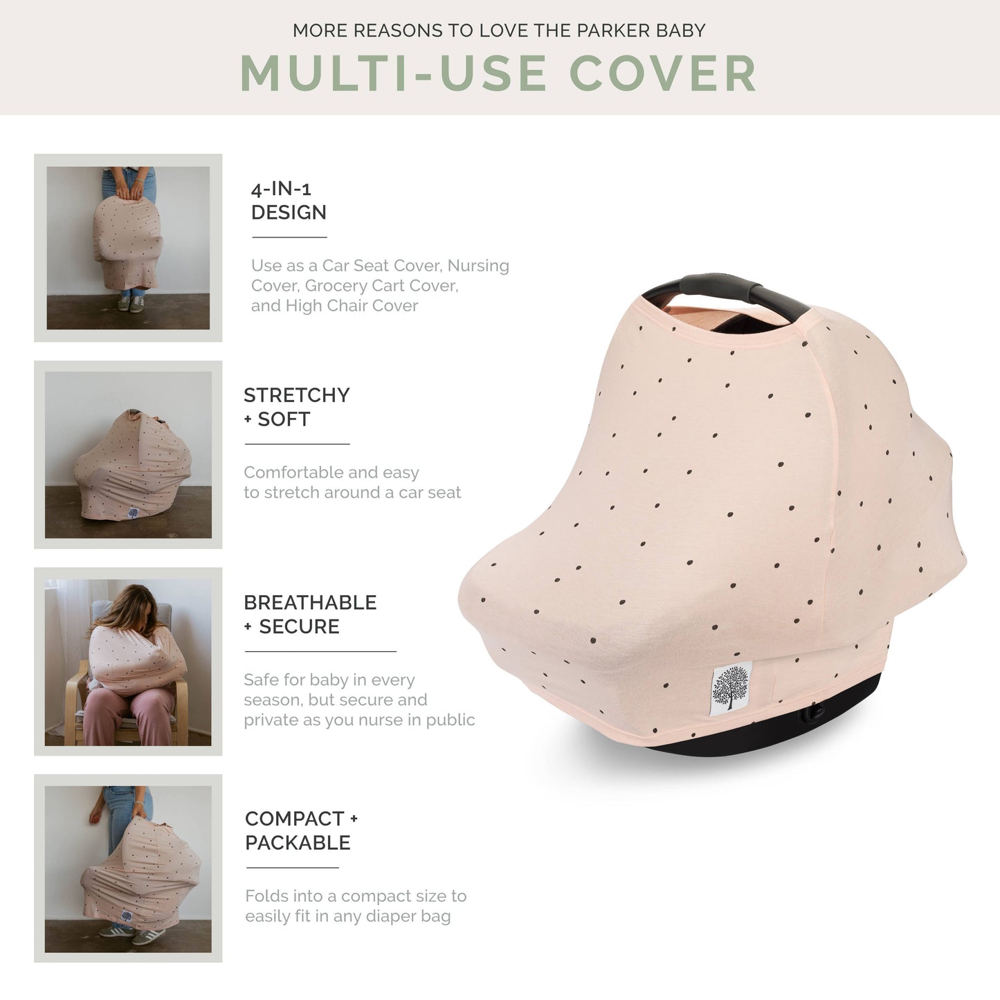 Multi-use Cover, Rosewood Checker