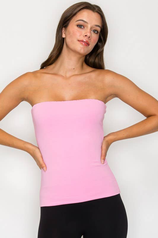 The Andros Double Layered Long Tube Top