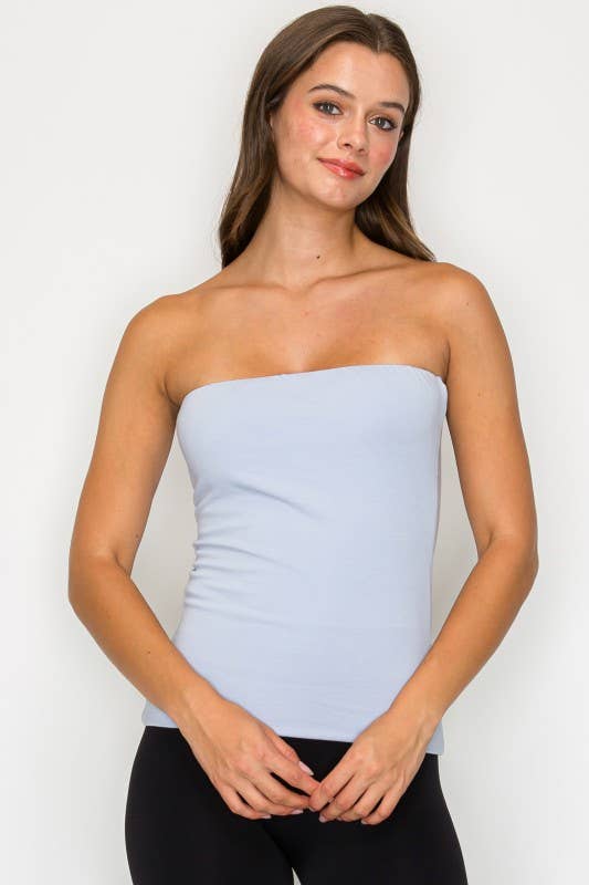 The Andros Double Layered Long Tube Top
