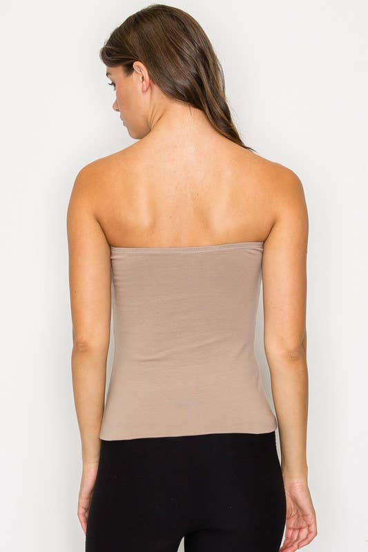 The Andros Double Layered Long Tube Top