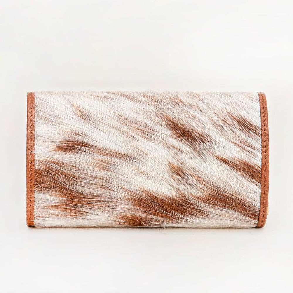 Loyal West Canyon Jewelry Case Brown And White