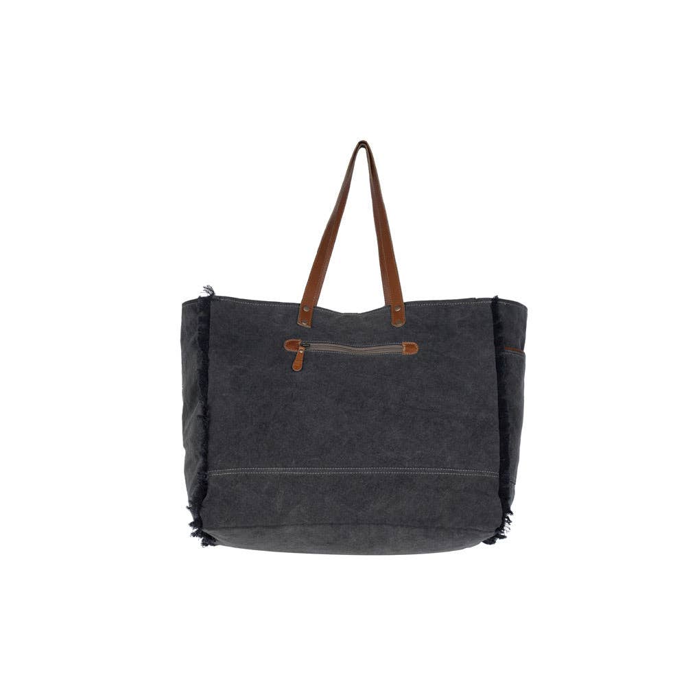 Matty Canvas & Hairon Bag
