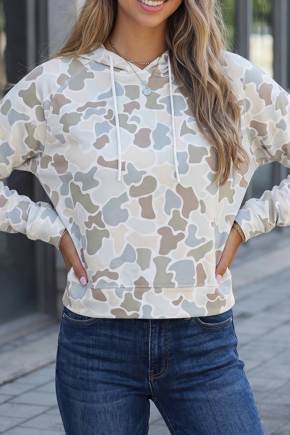 Morning Tide Cropped Hoodie🌊
