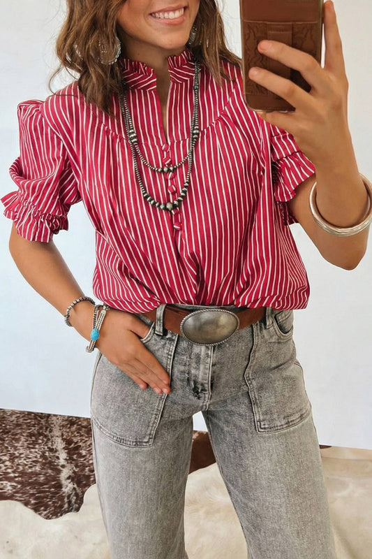 The Stockyard Stripe Blouse