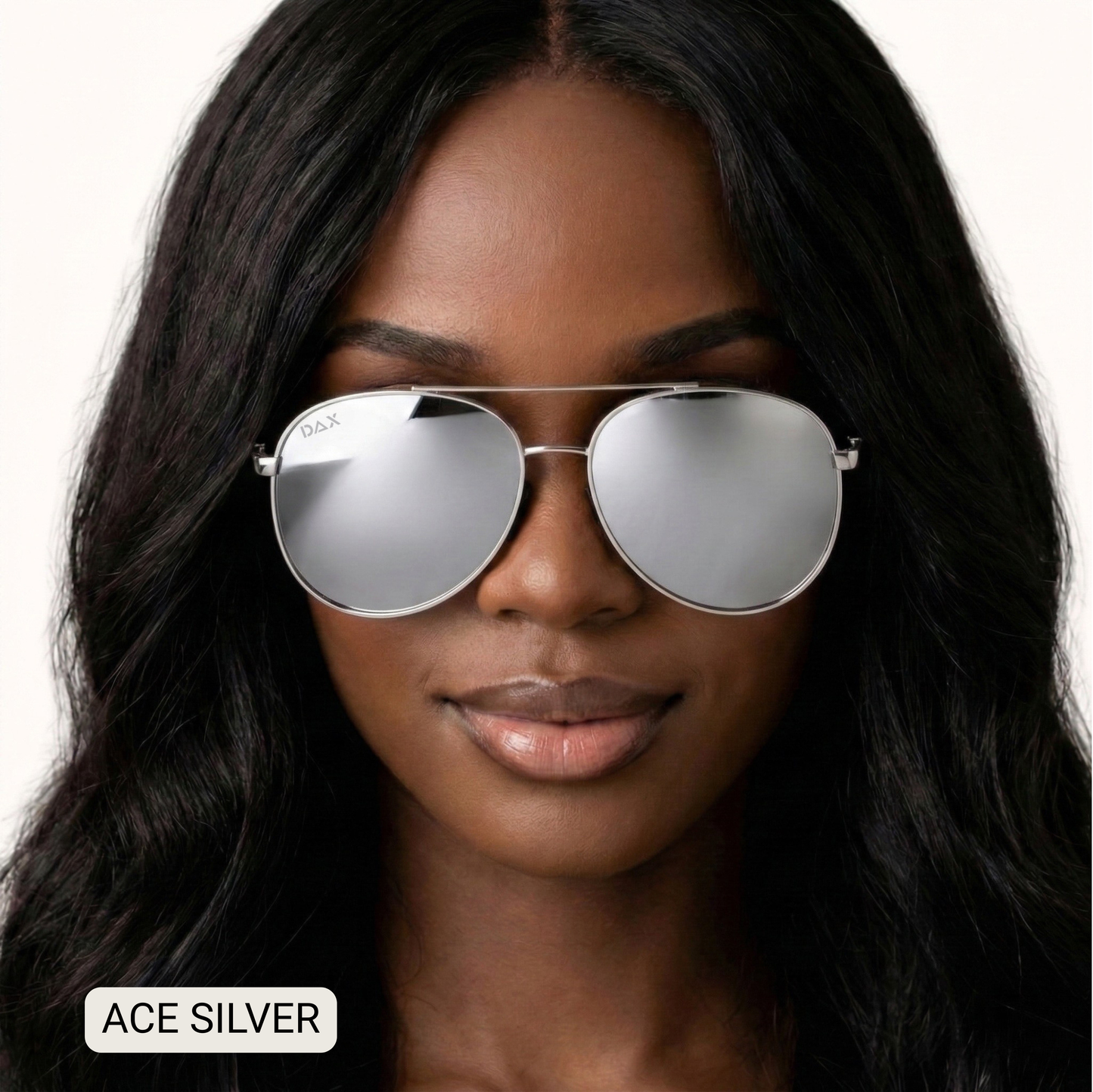 ACE - Unisex Aviator Sunglasses – Polarized Hair-Friendly