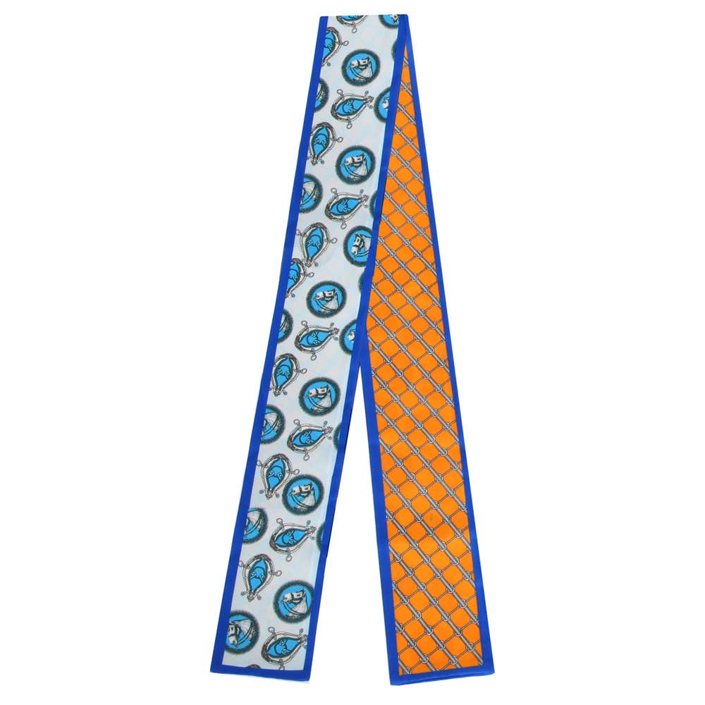Orange + Blue Twilly