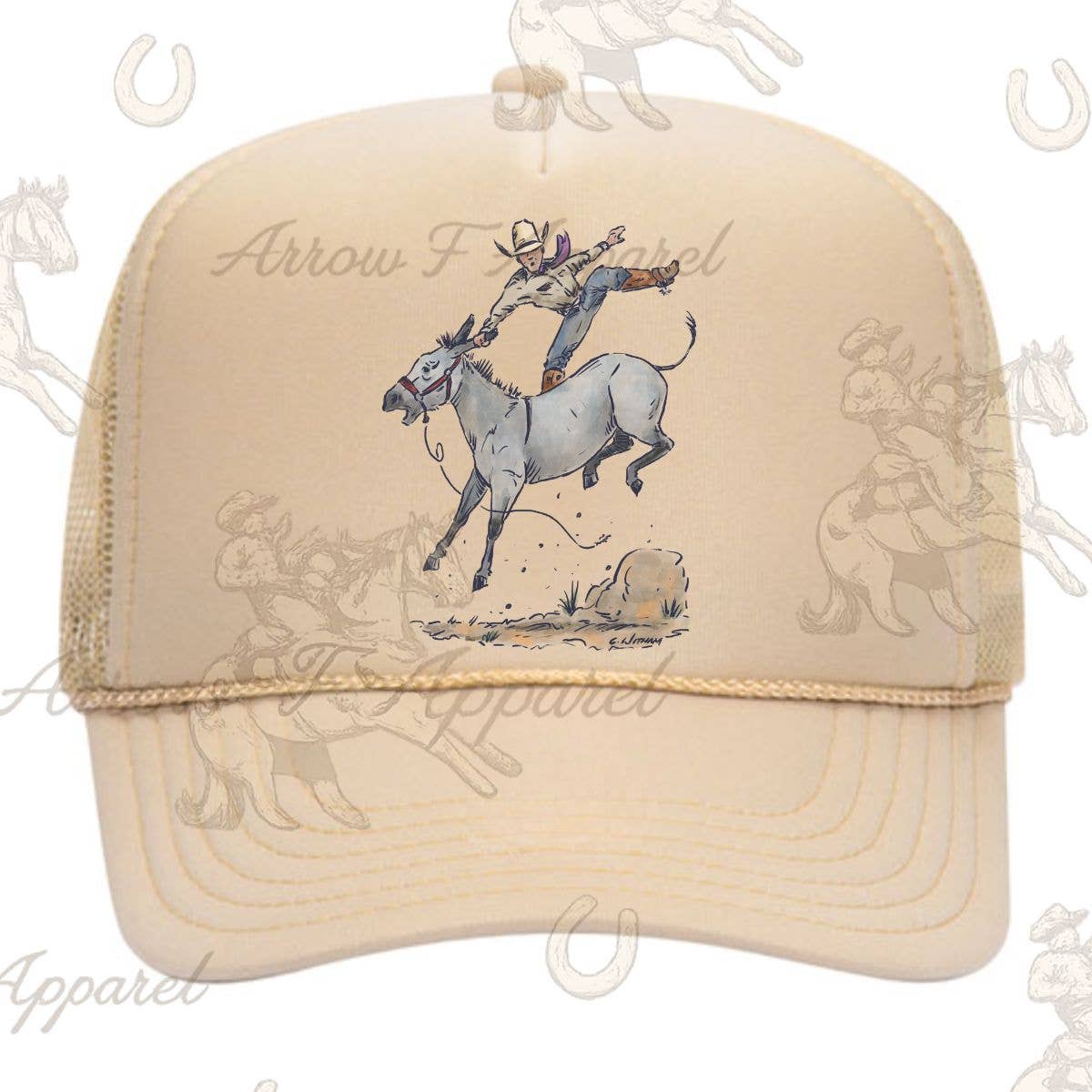 Broncy Donkey Trucker Hat